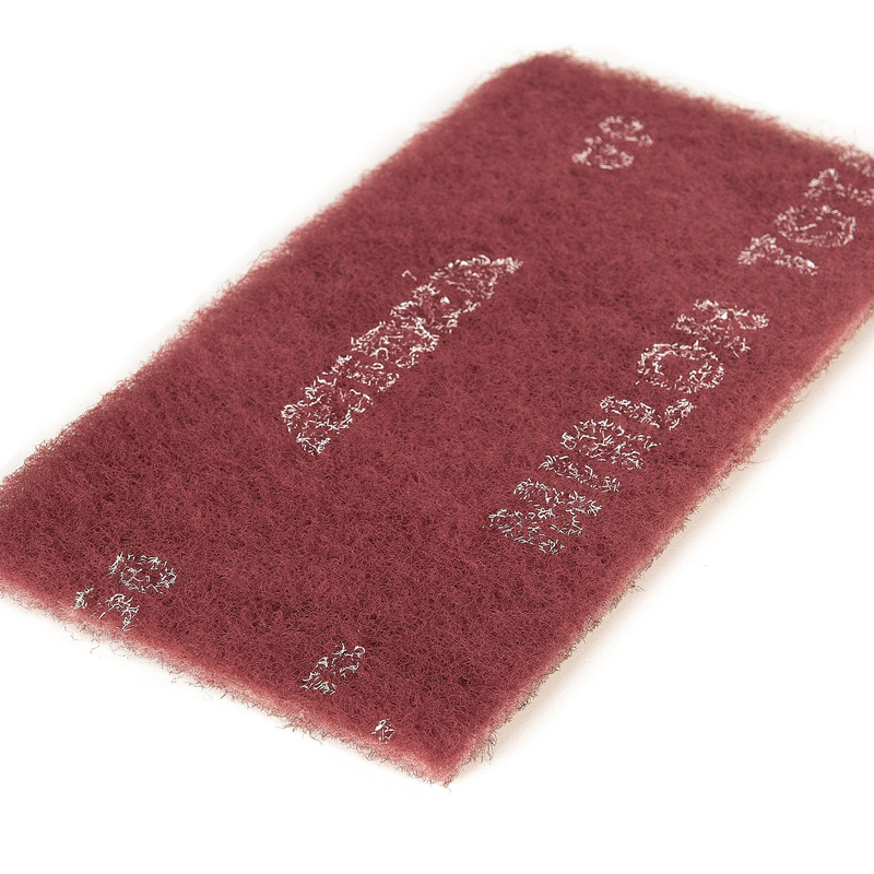 Non-Woven Scuff Pad - Size:4-1/2" x 9" - Grit:360 Grit - Pieces:25-Piece